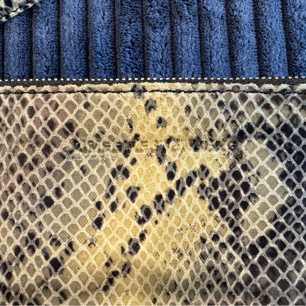 Aimee Kestenberg Leather Python Print Wristlet - image 2